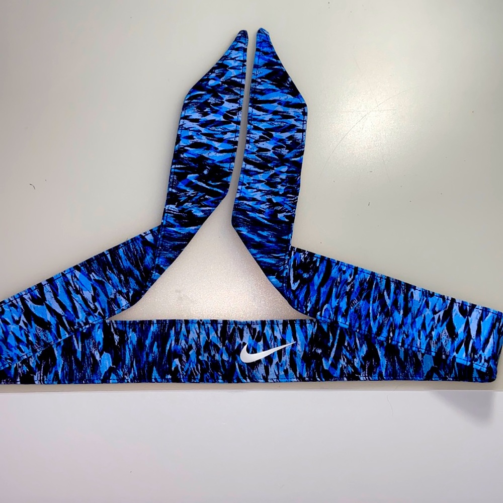 Nike tie back headband